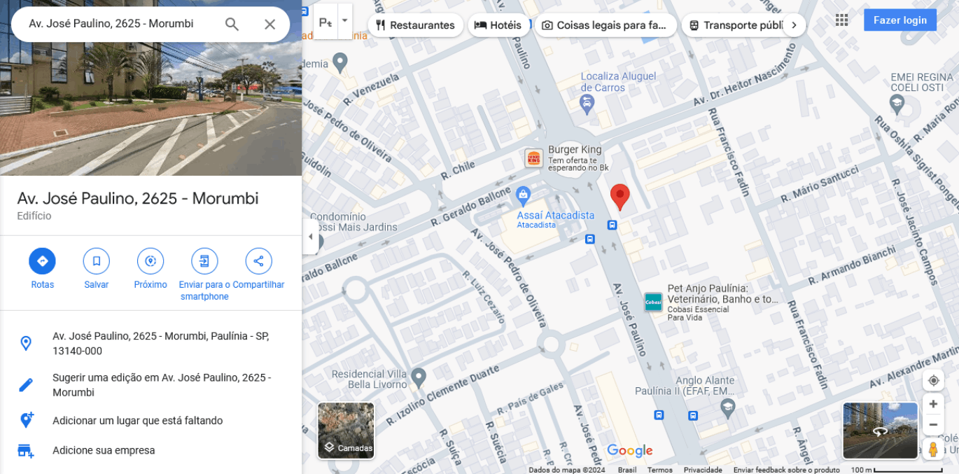 Localização BR Fatorial